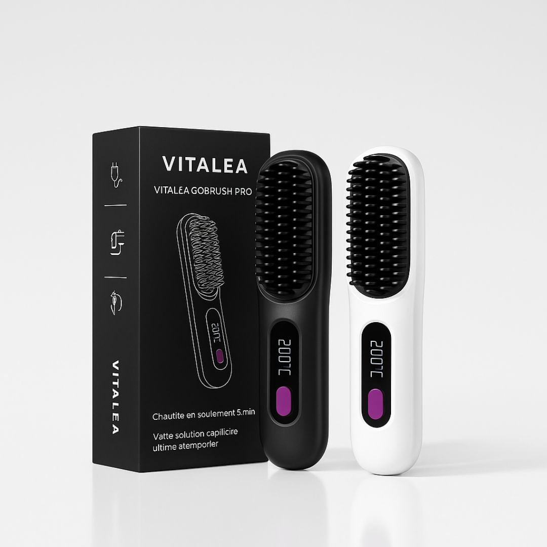 Brosse Lissante Chauffante – GoBrush PRO