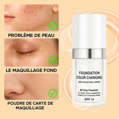 Foundation Color Changing - Fond de teint adaptatif pour peau mature